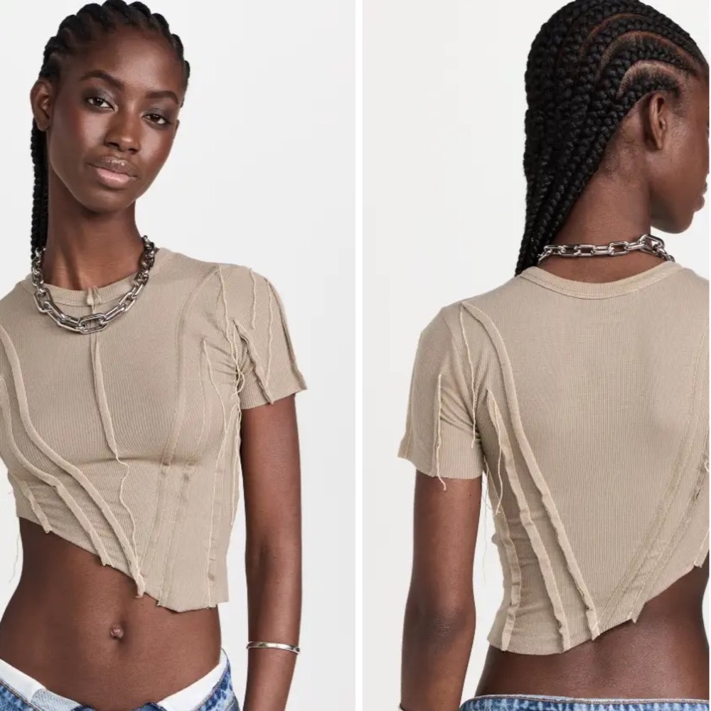 Sami Miro Vintage assumetrical t-shirt